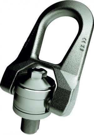 STAINLESS STEEL DOUBLE SWIVEL LIFTING RING SS DSR - zdjęcie